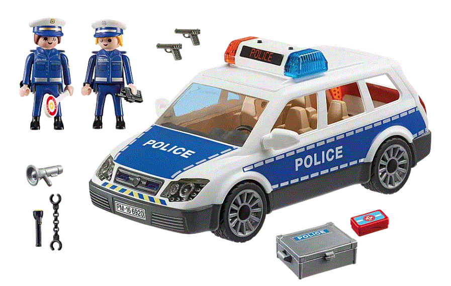 Police Car With Lights And Sounds (Toy)