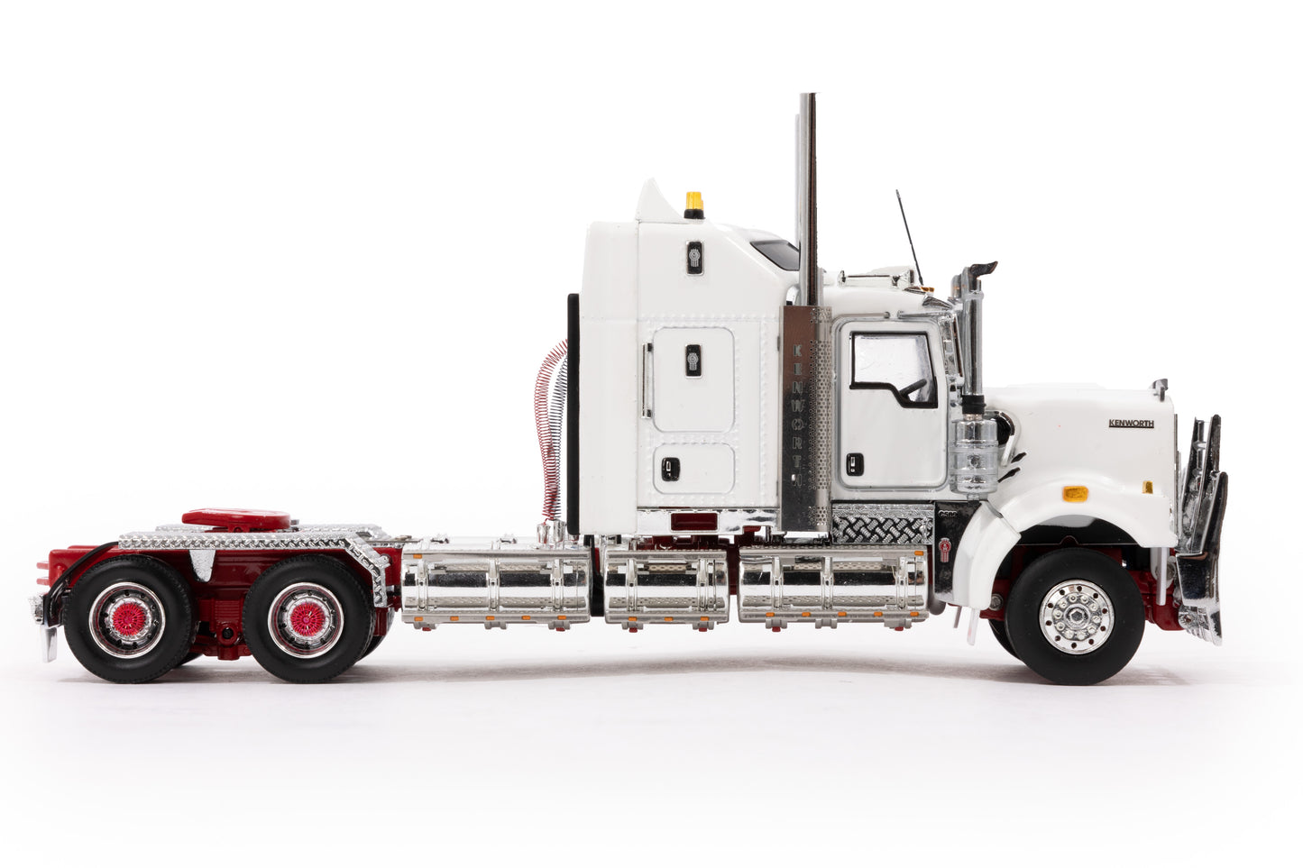 1/50 C509 Kenworth White/Red Heavy Spec