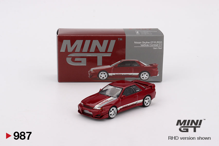 1/64 Nissan Skyline GT-R (R32) VeilSide Combat C-I Gem Red