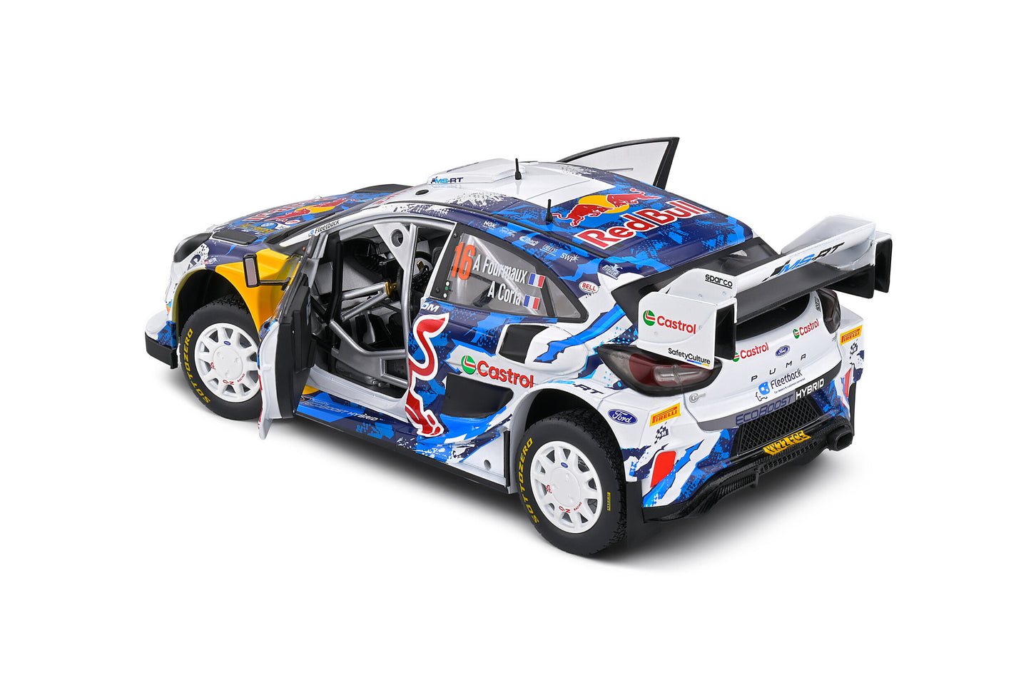 1/18 Ford Puma Rally 1 #16 "Fourmax/Coria" Rally Sweden 2024