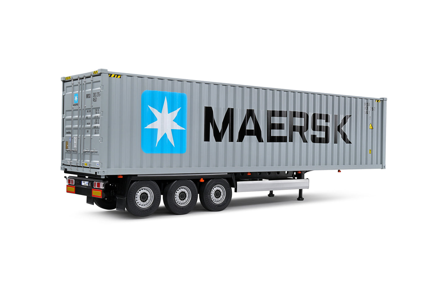 1/24 Container Trailer Maersk Grey Three Axle