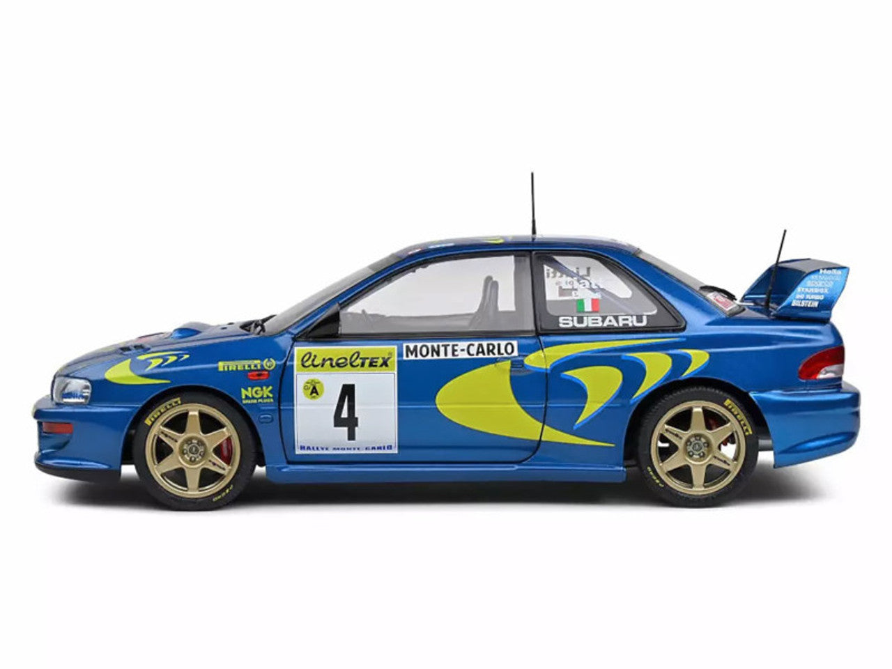 1/18 Subaru Imprezza 22b Blue #4 P Liatti - Rally Monte Carlo 1997