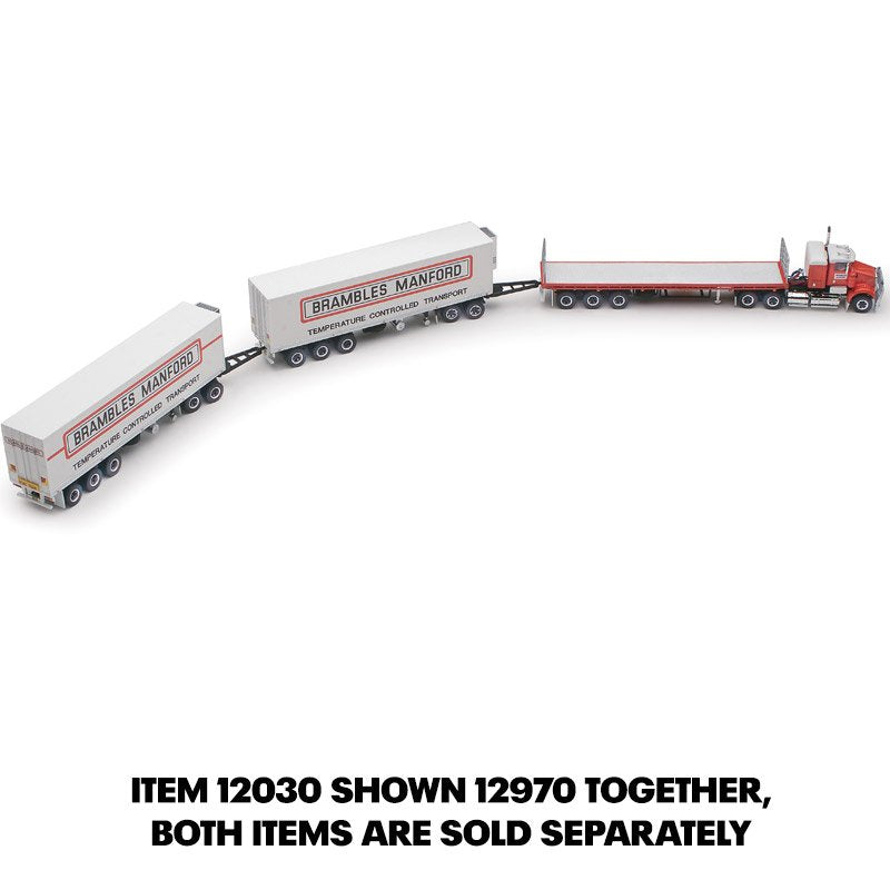 1/64 Brambles road train, Prime mover, Dolly and two trailers