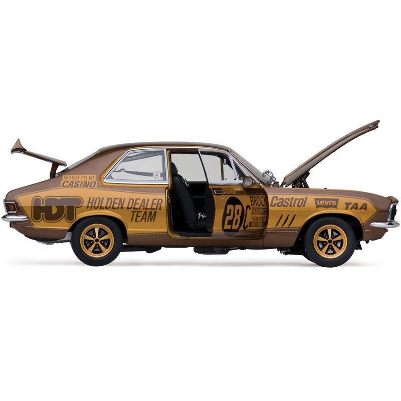 1/18 Holden LJ Torana GTR XU-1 1972 Bathurst winner 50th Anniversary Gold Livery