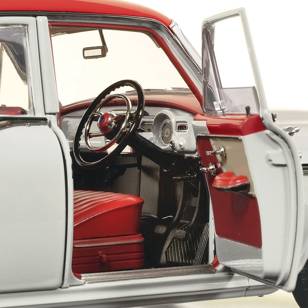 1/18 Holden FE Special Gypsy Red over Castle Grey