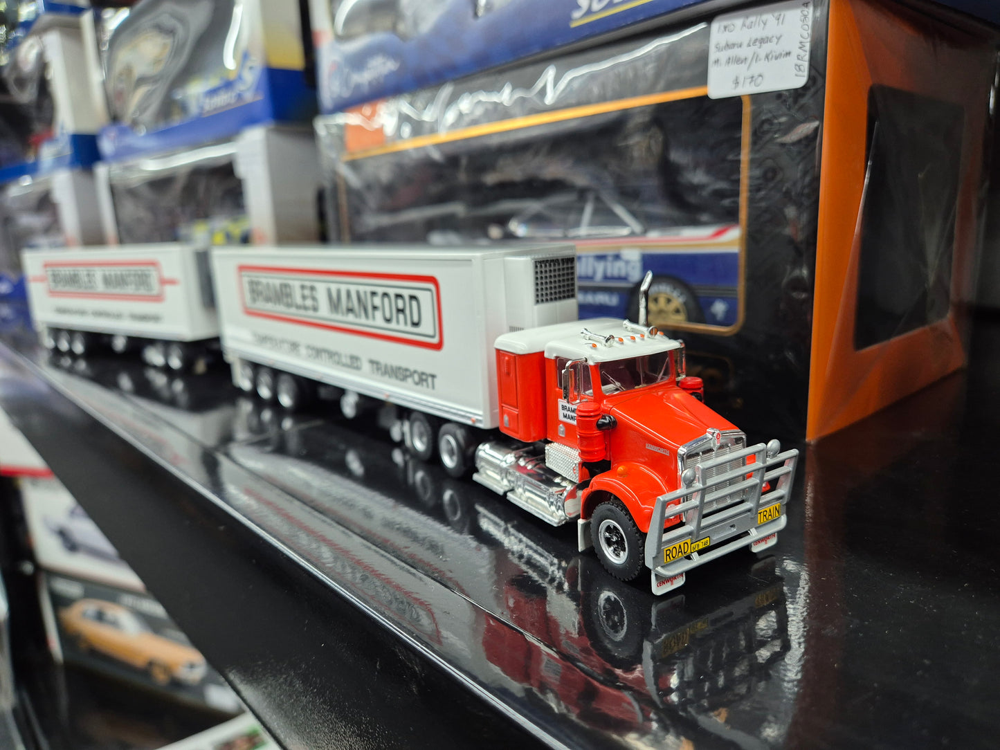 1/64 Brambles road train, Prime mover, Dolly and two trailers