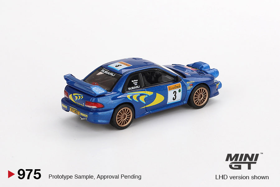 1/64 Subaru Impreza WRC98 - #3, McRae/Grist - 3rd place, 1998 Rally Monte-Carlo
