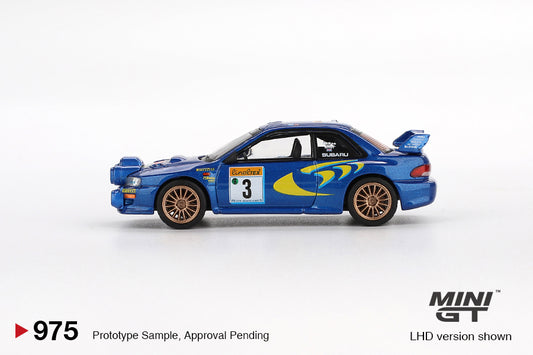 1/64 Subaru Impreza WRC98 - #3, McRae/Grist - 3rd place, 1998 Rally Monte-Carlo