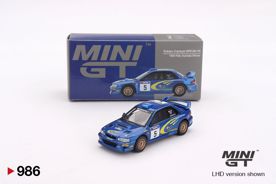 1/64 Subaru Impreza WRC98 - #3, McRae/Grist - 3rd place, 1998 Rally Monte-Carlo