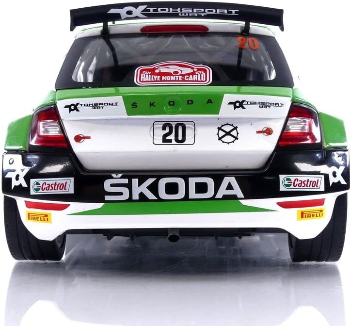 1/18 Skoda Fabia Rally2 EVO #20 Rally Monte Carlo "Mikkelsen/Eriksen"