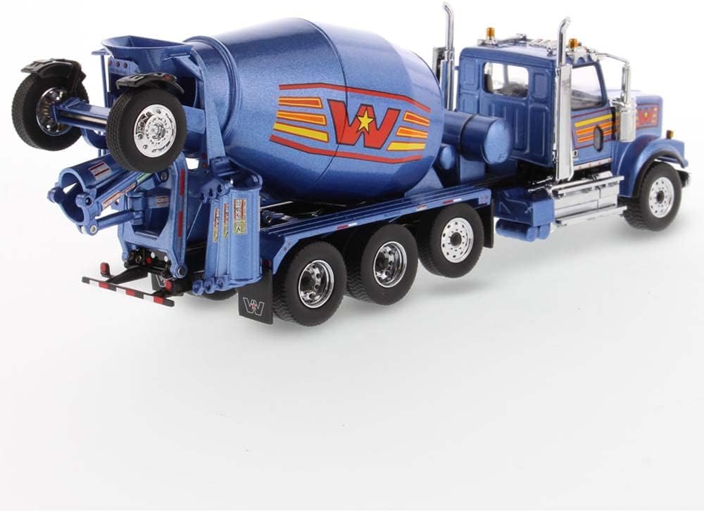 1/50 Western Star 4900 Blue Cab McNeilus Bridgemaster Concrete Mixer 71075