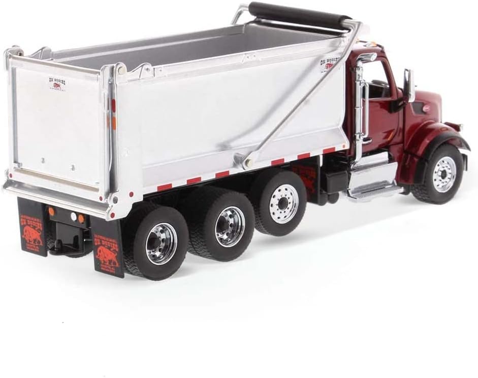 1/50 Peterbilt 579 OX Stampede Dump Truck Metallic Red 71077