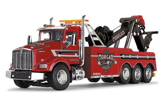 1/64  Morgan Towing and Recovery Kenwoth T800 Day Cab with Miller Century 9055 triaxle wrecker