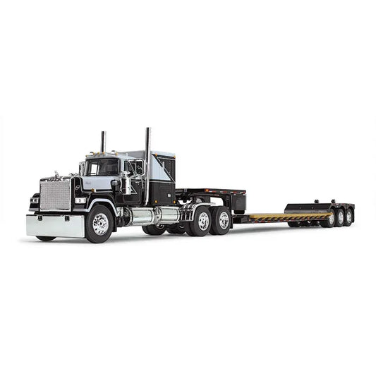1/64 scale Mack® Super-Liner® with 60" Flat Top Sleeper & Fontaine® Renegade LXT40 Lowboy Trailer with Flip Axle