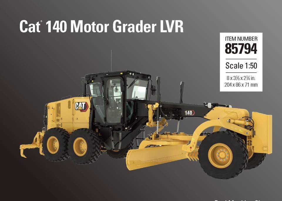 1/50 Cat 140 LVR Motor Grader 85794