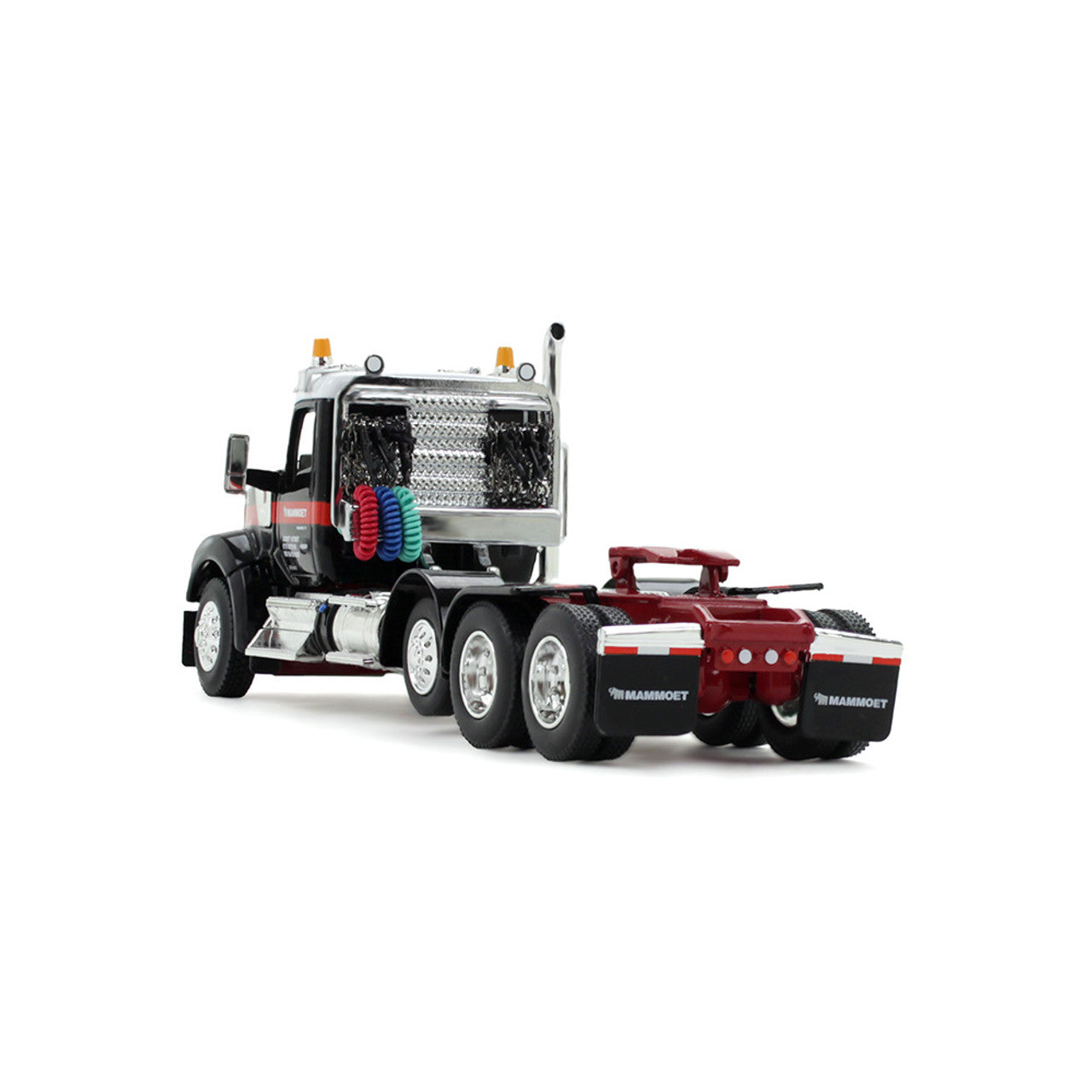 1/64 Kenworth® W990 Heavy Haul Day Cab & Fontaine® Magnitude™ Tri-Axle Lowboy Trailer with Flip Tail-  Mammoet