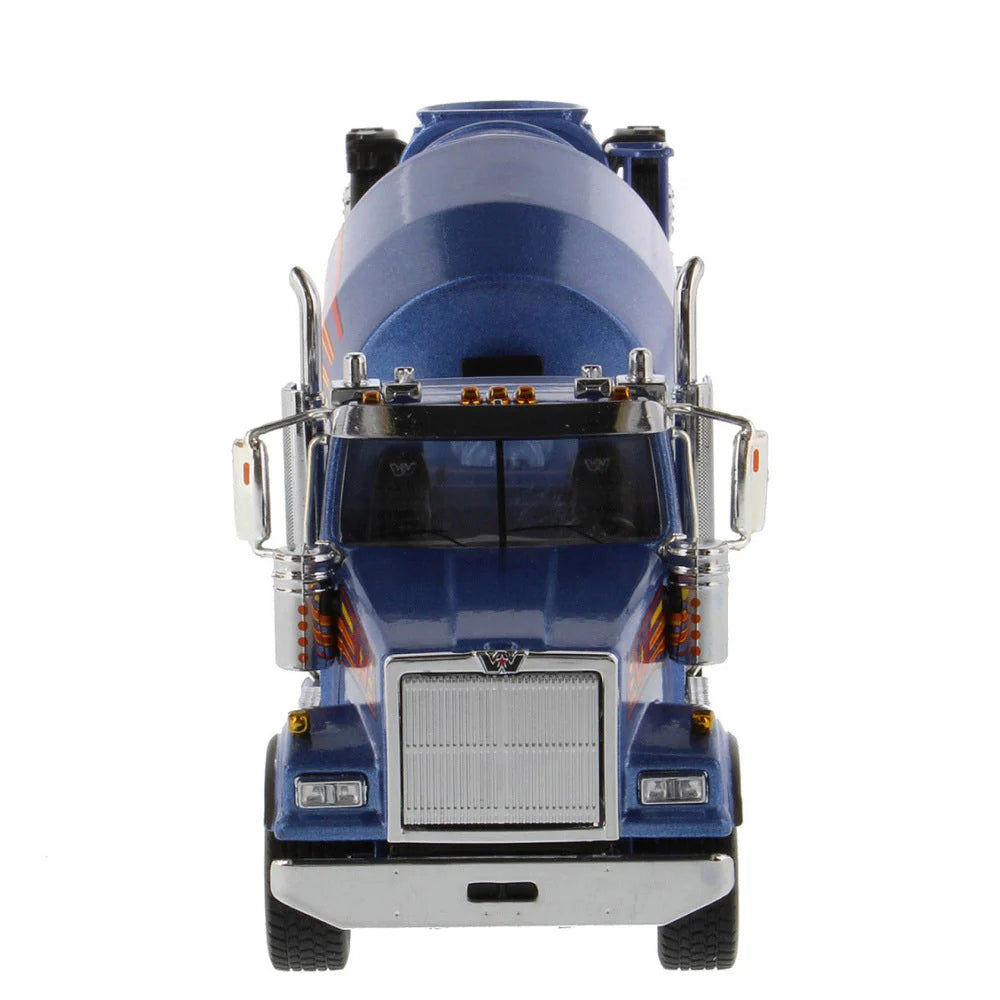 1/50 Western Star 4900 Blue Cab McNeilus Bridgemaster Concrete Mixer 71075