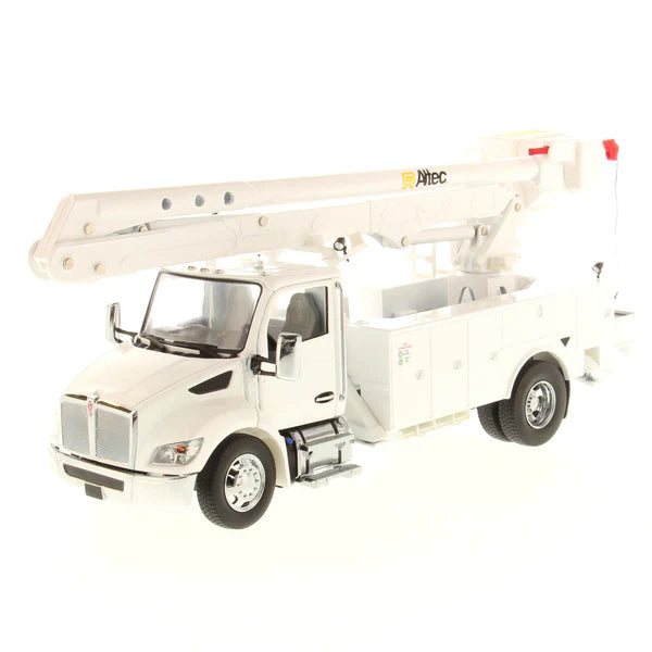1/32 Kenworth T380 with Altec AA55 Aerial Crane White 71100