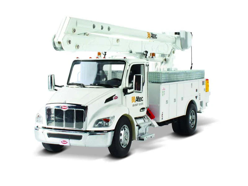 1/32 Peterbilt 536 with Altec AA55 A Crane White  71105