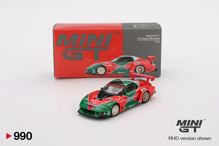 1/64 Mazda Rx-7 LB-Super Silhouette 787B