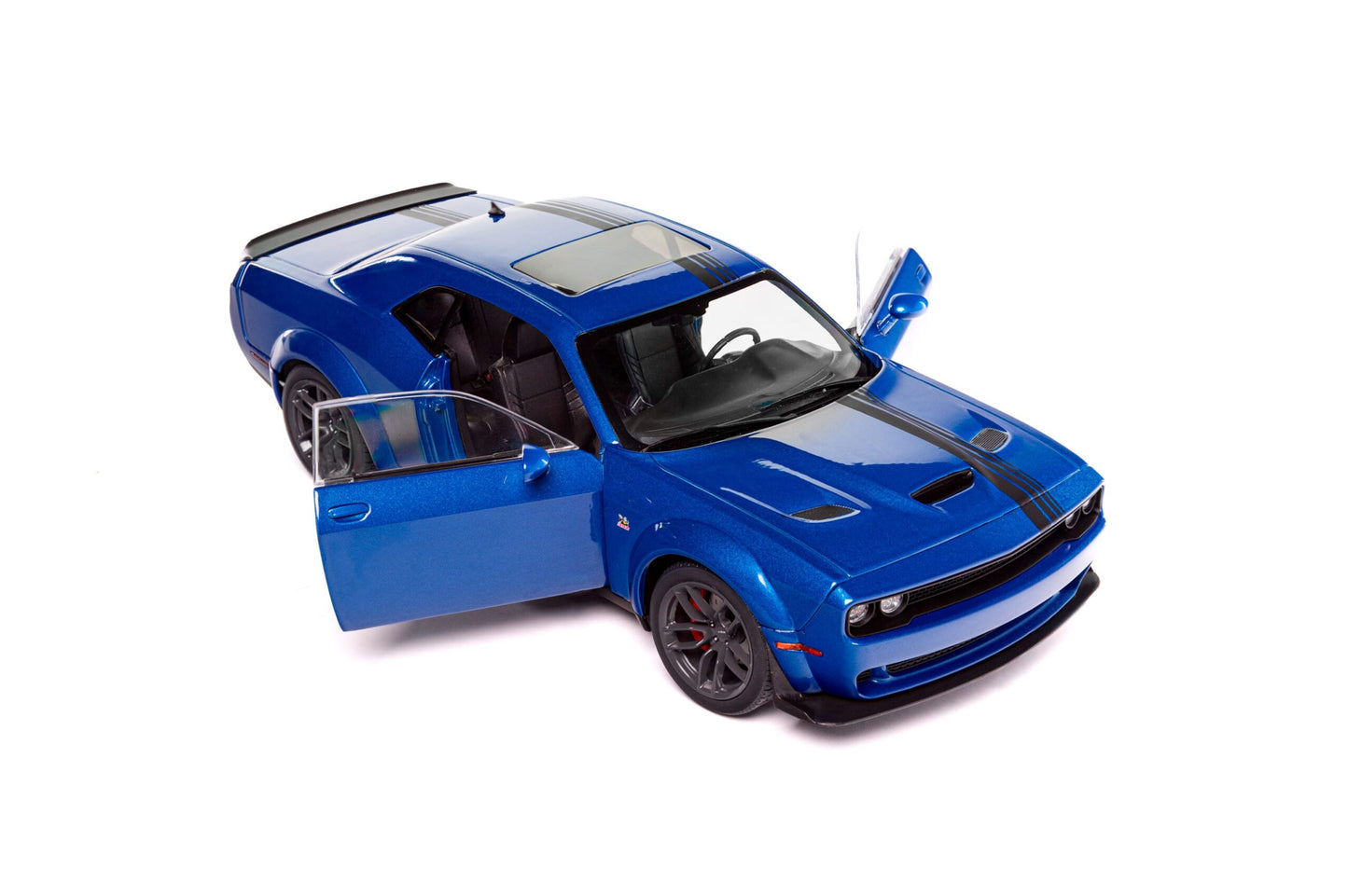 1/18 Dodge Challenger R/T Scat Pack Widebody Blue 2023