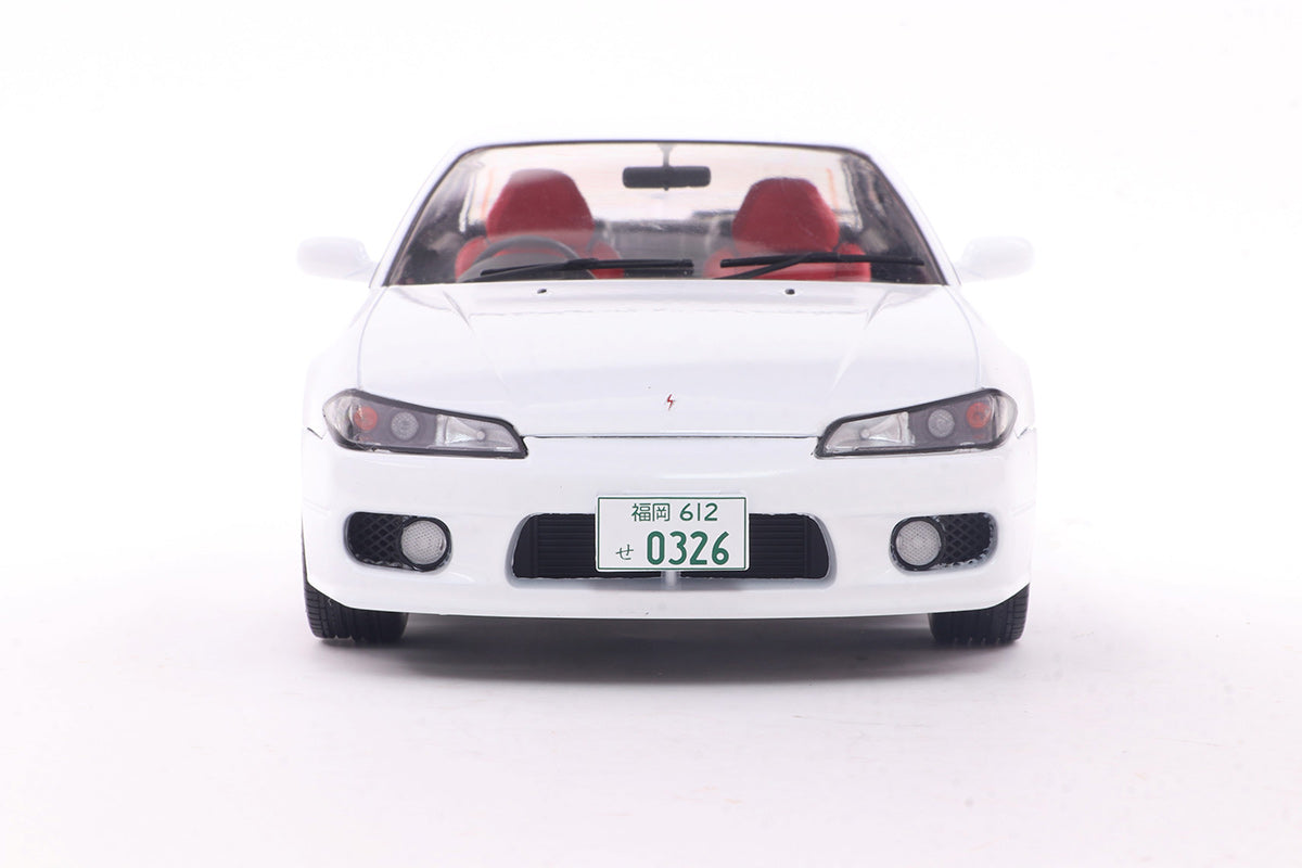 1/18 Nissan Silvia S15 Spec-R Aero 1999 Aspen White