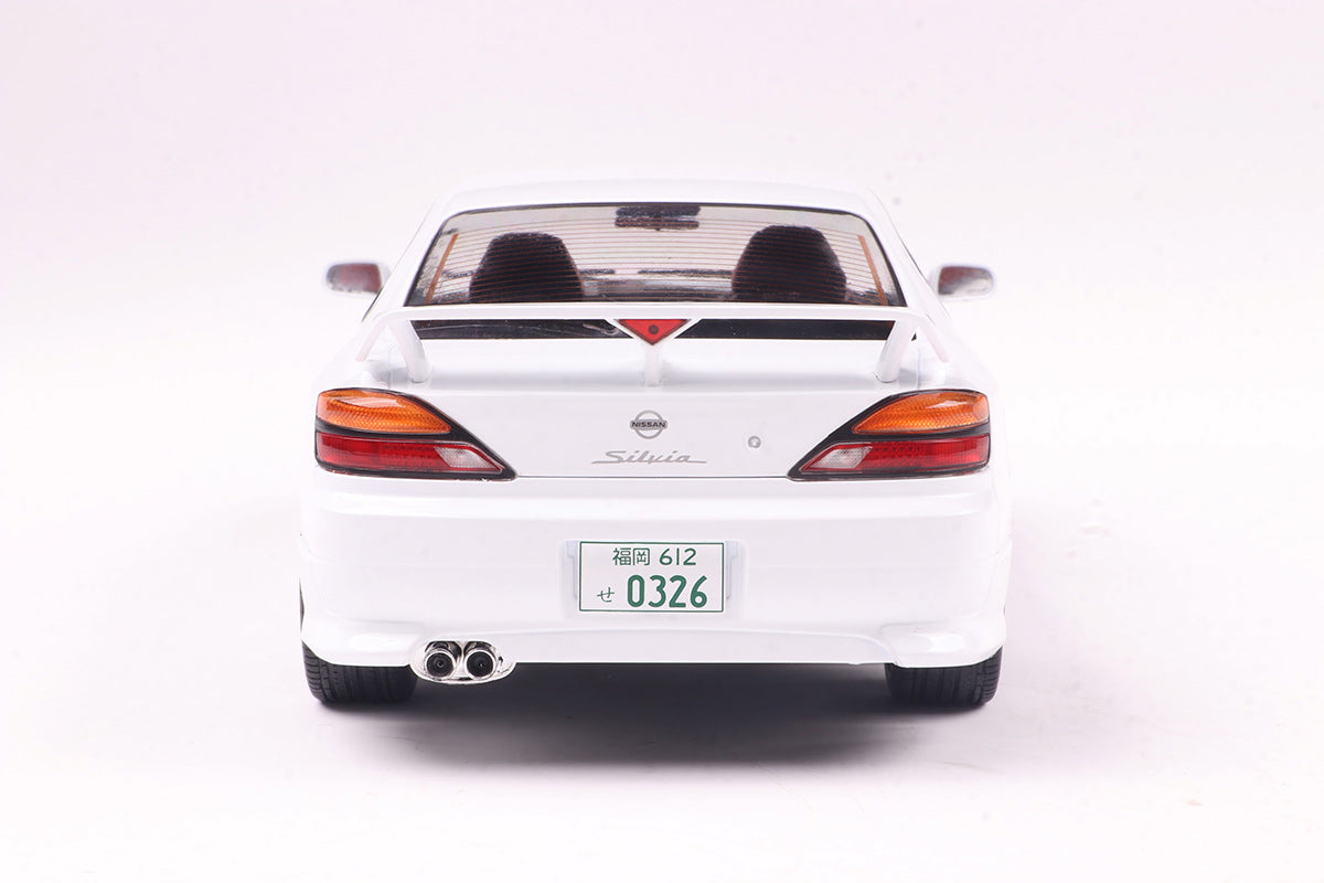 1/18 Nissan Silvia S15 Spec-R Aero 1999 Aspen White