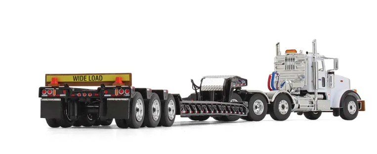 1/50 Peterbilt 367 daycab & Talbert 55SA Lowboy trailer - Komatsu