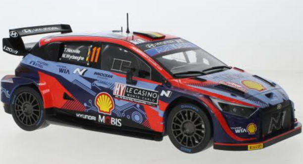 1/18 Hyundai i20 N Rally #11 Rally Monte Carlo 2022 "T Neuville/ Wydaeghe"