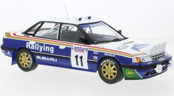 1/18 Subaru Legacy RS #11 RAC Rally  1991 "A Vatanen/B Berglund"