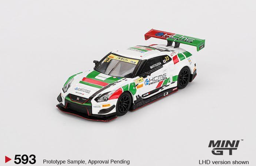 1/64 Nissan GT-R Nismo GT3 #23 KCMG 2018 FIA GT World Cup Macau