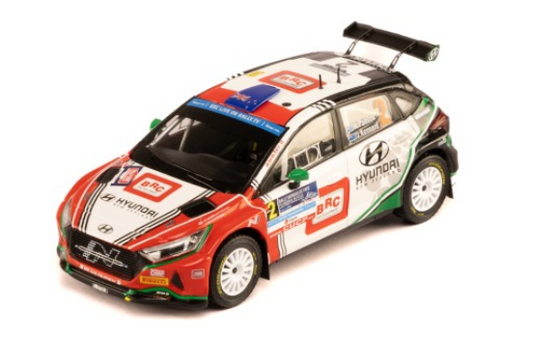 1/43 Hyundai i20 N Rally #2  Paddon/Kennard  ERC Champions 2023 RAM952A