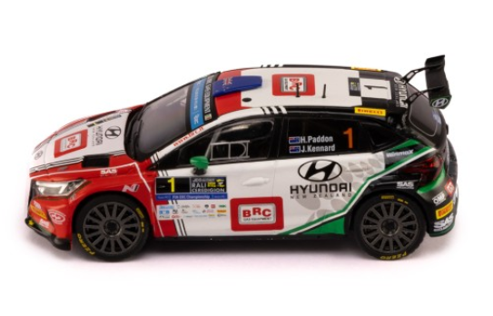 1/43 Hyundai i20 N Rally #1  Paddon/Kennard ERC Champions 2024 RAM952B