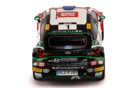 1/43 Hyundai i20 N Rally #1  Paddon/Kennard ERC Champions 2024 RAM952B