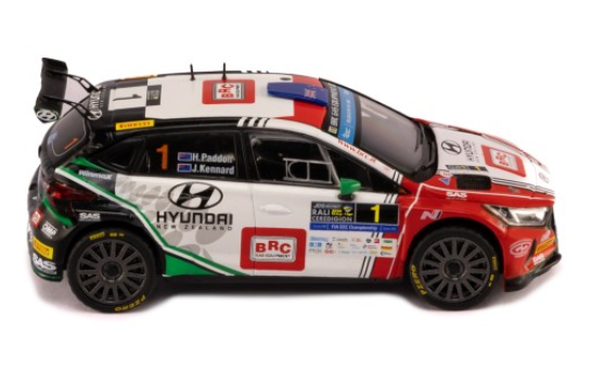 1/43 Hyundai i20 N Rally #1  Paddon/Kennard ERC Champions 2024 RAM952B