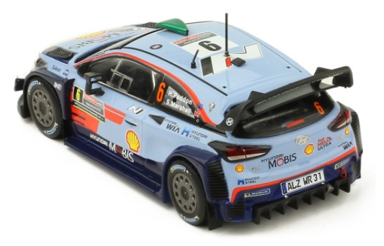 1/43 Hyundai i20 WRC #5 Rallye Australia "Paddon/Marshall"  RAM691