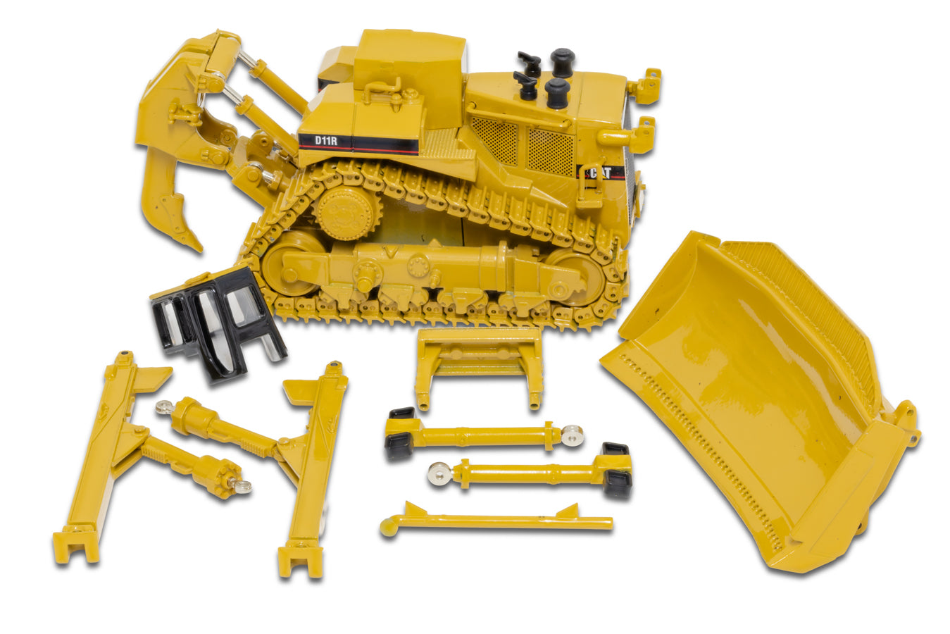 1/50 D11R Bulldozer Trailer Load Components
