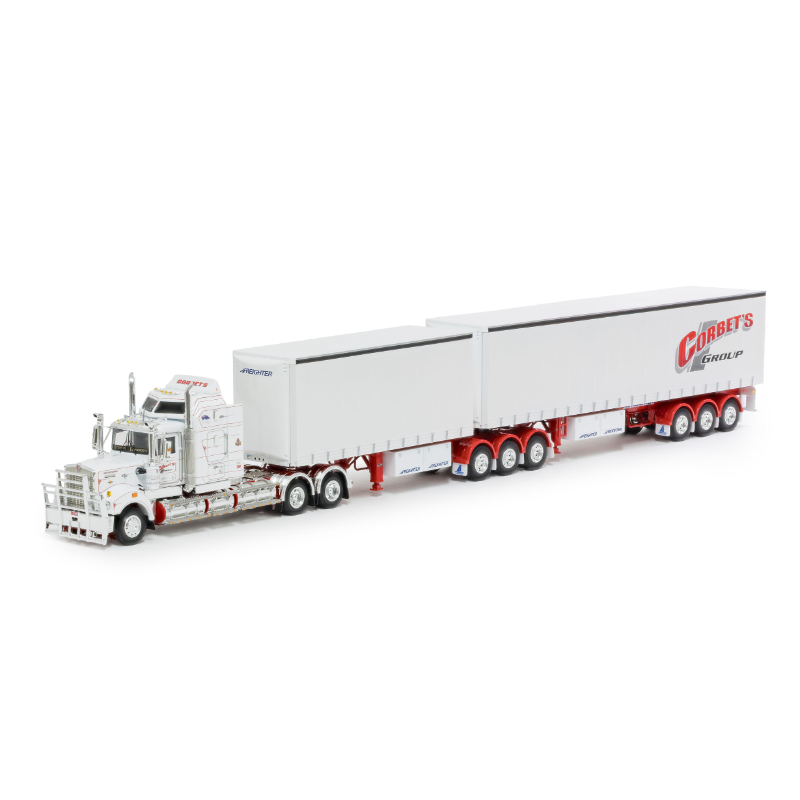 1/50 Kenworth T900 Legend Corbets with B-double Z01491 ZT09358