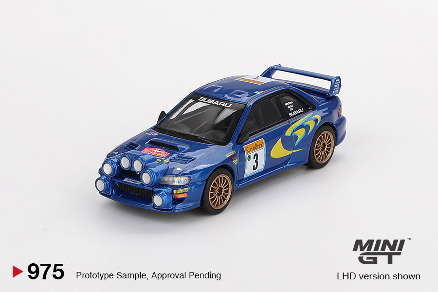 1/64 Subaru Impreza WRC98 - #3, McRae/Grist - 3rd place, 1998 Rally Monte-Carlo
