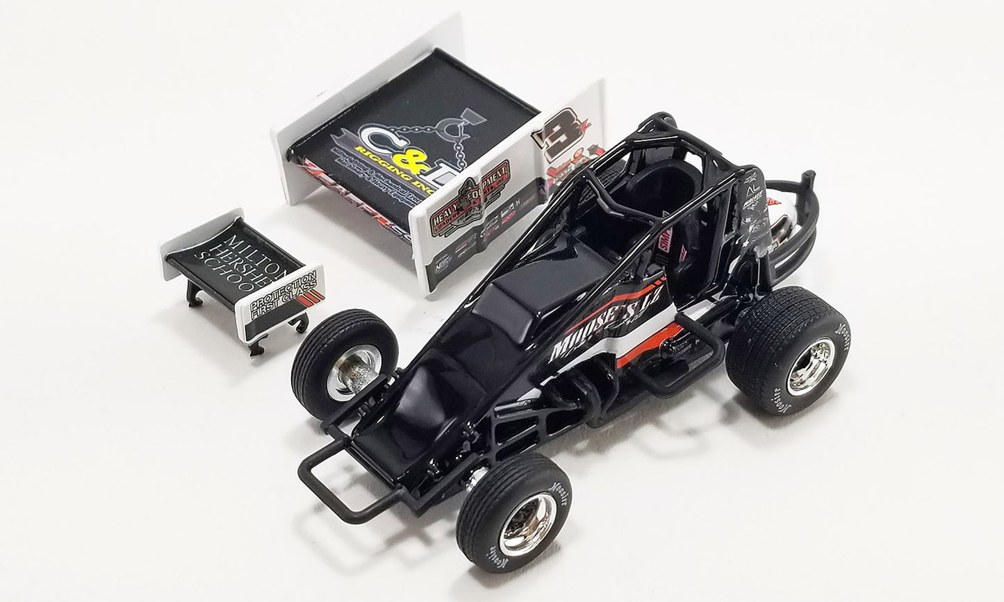 1/50 2023 #3z Moose's LZ Bar & Grill Sprint Car - Brock Zearfoss