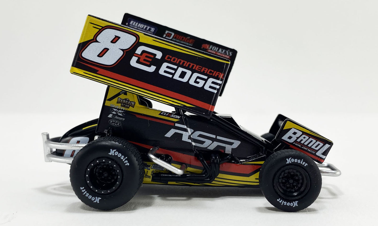 1/50 2024 #8 RSR Racing Sprint Car - Cory Eliason