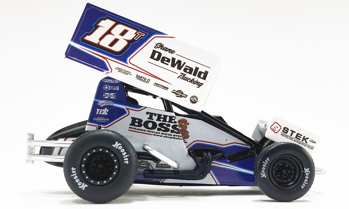 1/50 2024 #18T Shane Dewald Trucking Sprint Car - Tanner Holmes