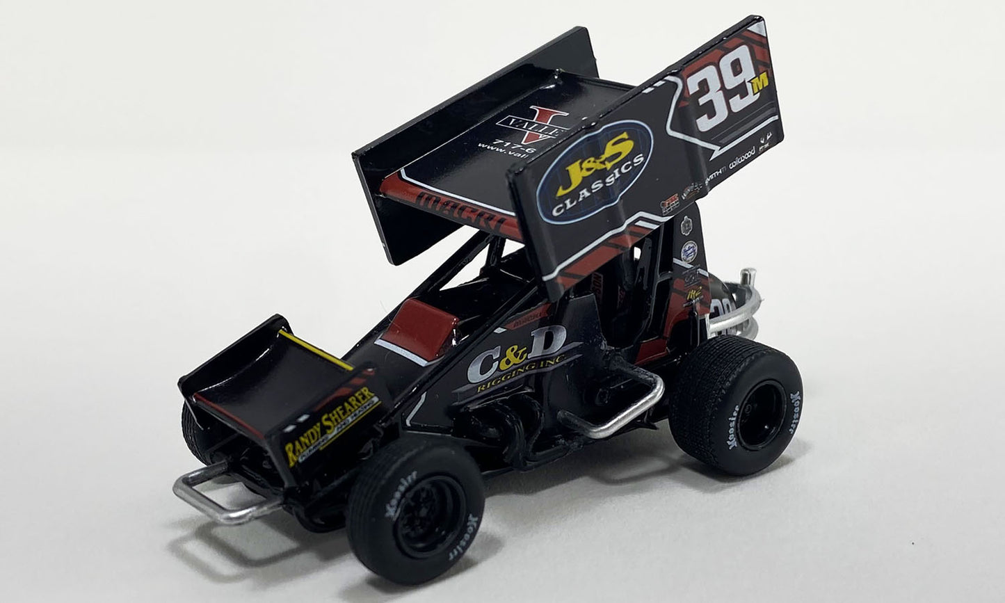 1/50 2024 #39M C&D Rigging Sprint Car - Anthony Macri