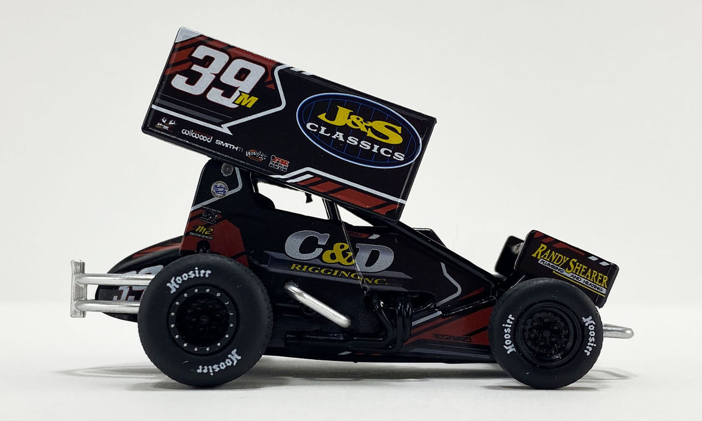 1/50 2024 #39M C&D Rigging Sprint Car - Anthony Macri