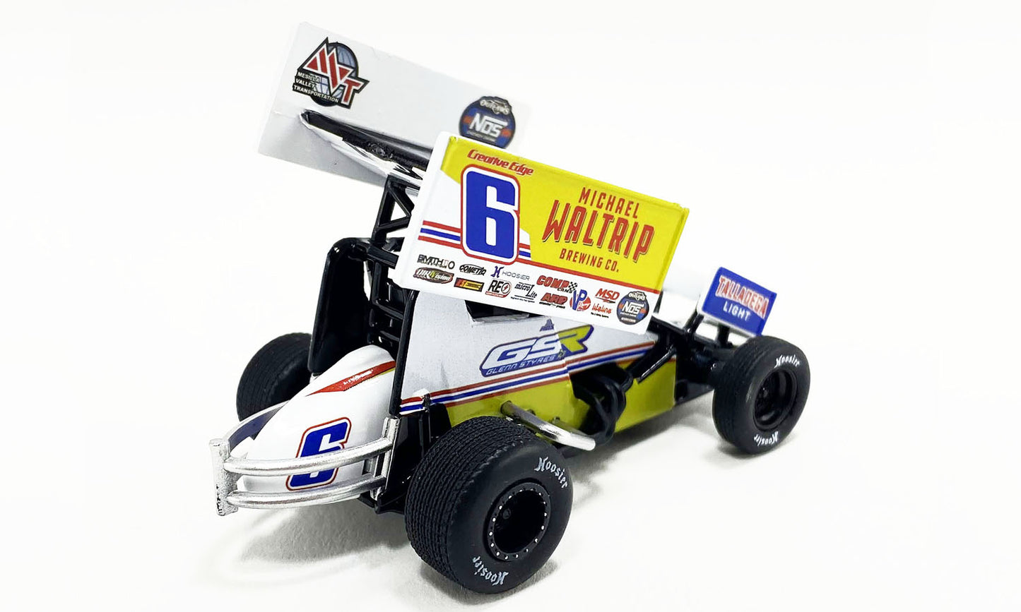 1/50 2024 #6 Bill Rose Racing/Michael Waltrip Brewing Co Sprint Car - Bill Rose