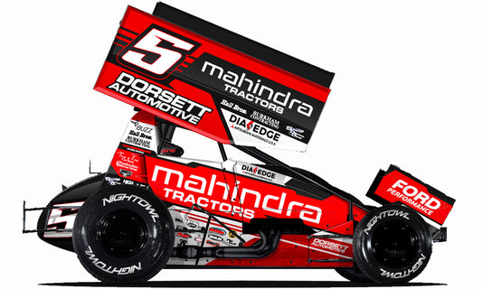 1/50 2024 #5 Mahindra Tractors Sprint Car - Chase Brisco