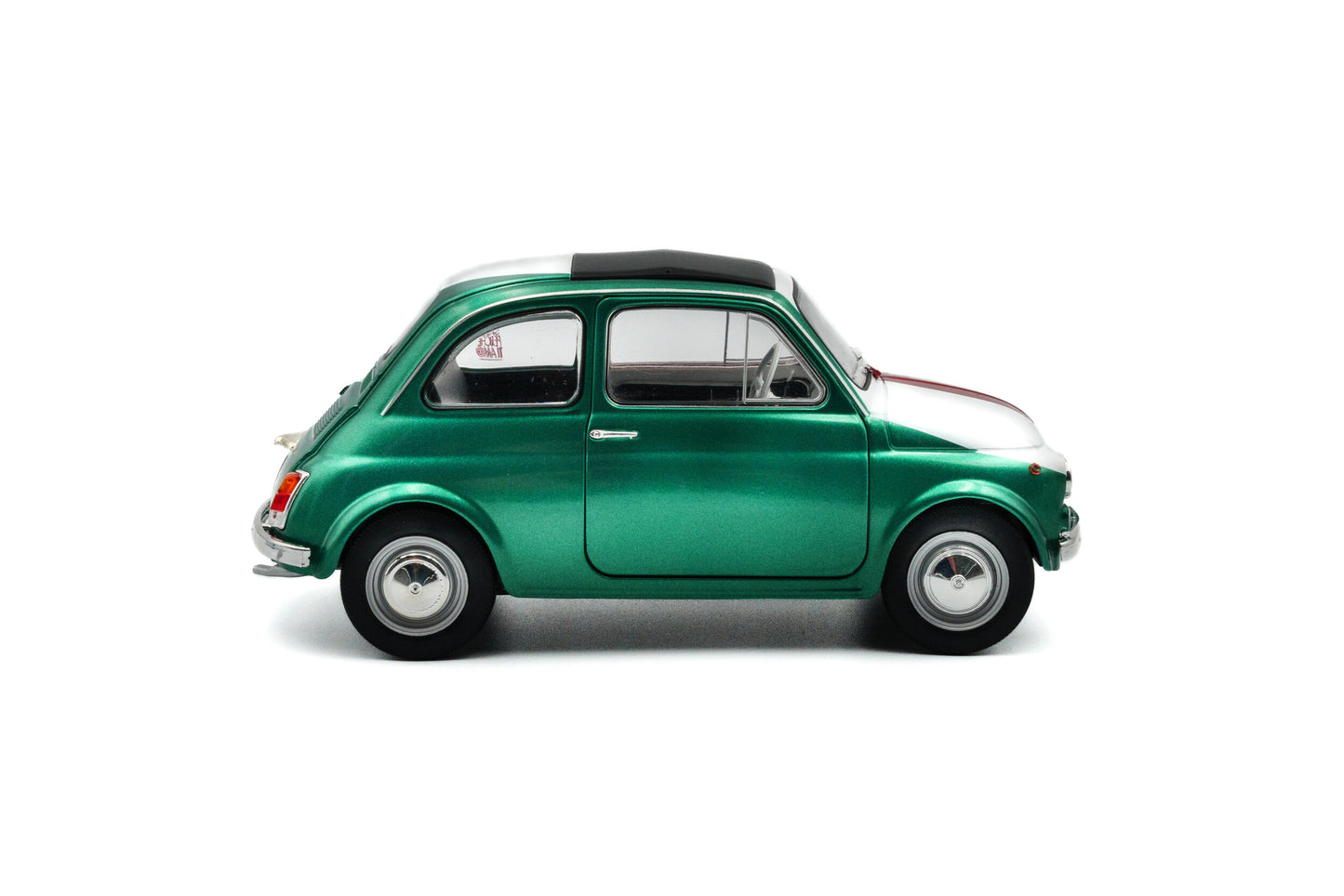 1/18 Fiat 500 Tribute to Italia Bi Colour 1965 