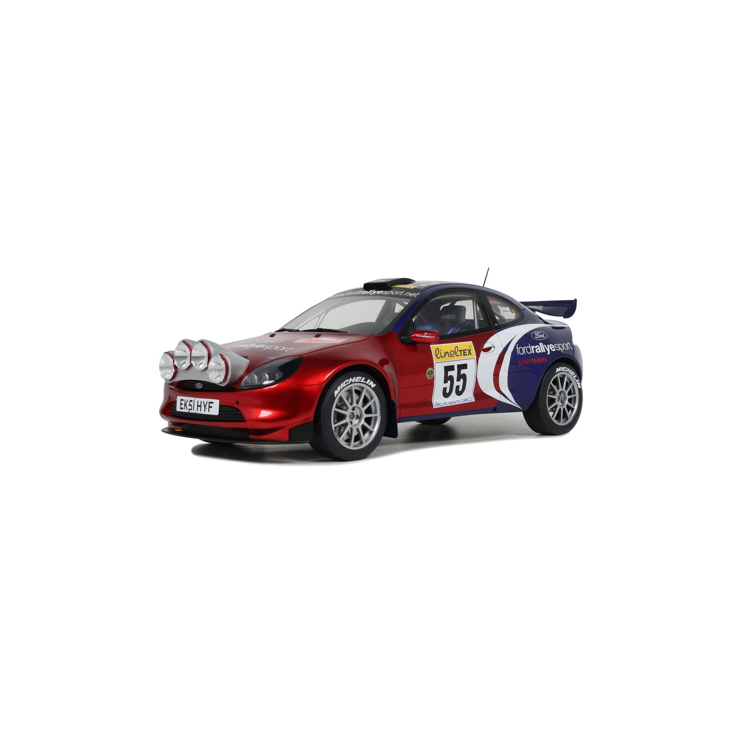 1/18 Ford Puma Super 1600 #55 2002 Rally Monte Carlo "Duval"