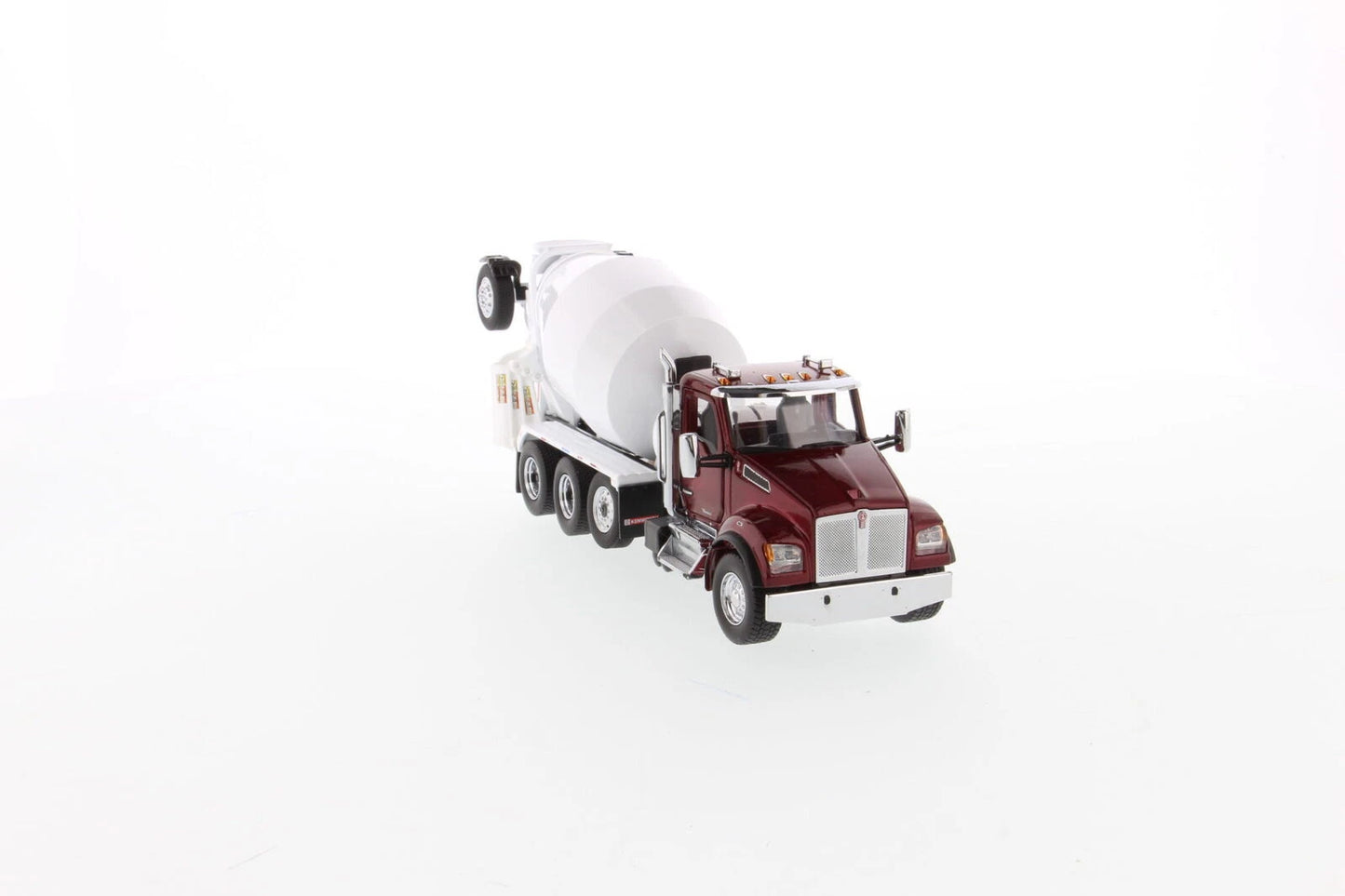 1/50 Kenworth T880 SBFA Red Cement Mixer McNeilus Bridgemaster Concrete Mixer 71062