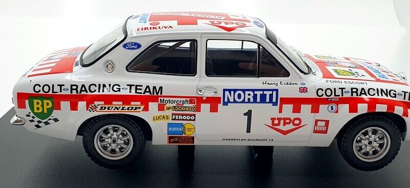 1/18 Ford Escort Mk1 RS 1600 #1 Rally 1000 Lakes "A Vatanen/A Aho"